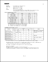 Click here to download BD4911FM Datasheet