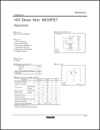 Click here to download R6020ANX Datasheet
