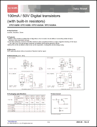 Click here to download DTC143ZE_09 Datasheet
