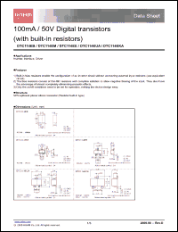 Click here to download DTC114EE_09 Datasheet