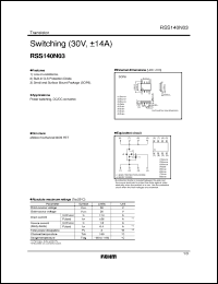 Click here to download RSS140N03 Datasheet