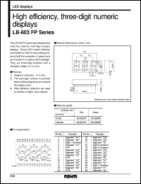 Click here to download LB-603FP_1 Datasheet