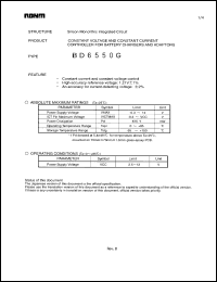 Click here to download BD6550G Datasheet