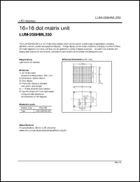 Click here to download LUM-256HML350 Datasheet