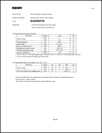 Click here to download BA6868FM Datasheet