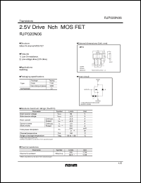 Click here to download RJP020N06 Datasheet