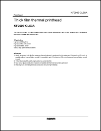 Click here to download KF2006-GL50A Datasheet