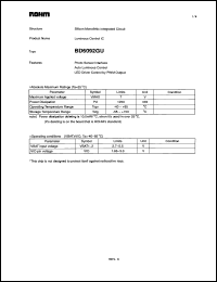 Click here to download BD6092GU Datasheet