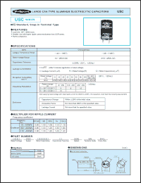 Click here to download 10USC18000M20X40 Datasheet