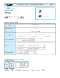 Click here to download 50MS522M8X5 Datasheet