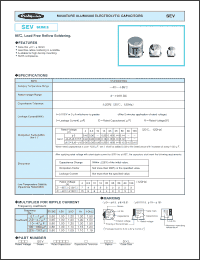 Click here to download 10SEV2200M125X16 Datasheet