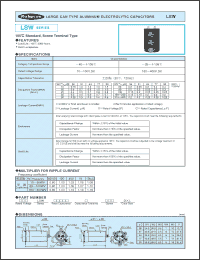 Click here to download 35LSW150000M77X121 Datasheet