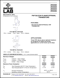 Click here to download 2N3503 Datasheet
