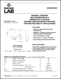 Click here to download 2N3904 Datasheet