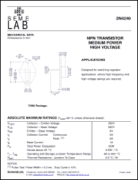 Click here to download 2N4240 Datasheet