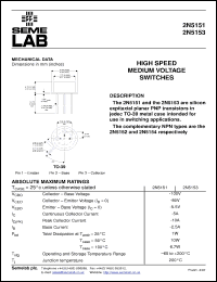 Click here to download 2N5151 Datasheet