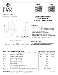 Click here to download MJ11030 Datasheet