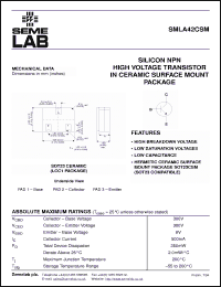 Click here to download SMLA42 Datasheet
