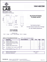 Click here to download 1N4148CSM Datasheet