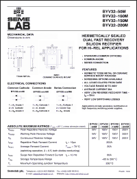 Click here to download BYV32-100SMD Datasheet