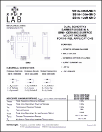 Click here to download SB16-100SMD Datasheet