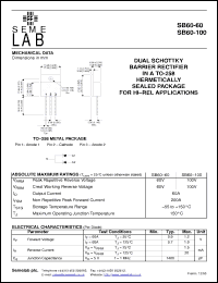 Click here to download SB60-100M Datasheet