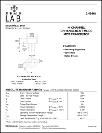 Click here to download 2N6661 Datasheet