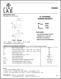 Click here to download 2N6800 Datasheet