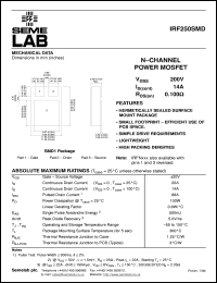 Click here to download IRF250SMD Datasheet