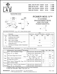 Click here to download SML1001R3AN Datasheet