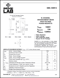 Click here to download SML100B13F Datasheet