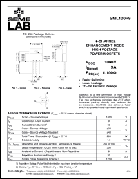 Click here to download SML100H9 Datasheet
