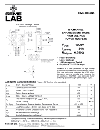Click here to download SML100J34 Datasheet