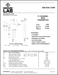 Click here to download SML9030-220M Datasheet