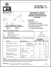 Click here to download LM136CSM4-5 Datasheet