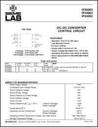 Click here to download IP35063J-BSS2 Datasheet