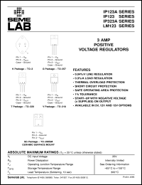 Click here to download LM123AK-05-883B Datasheet