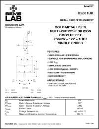 Click here to download D2081UK Datasheet