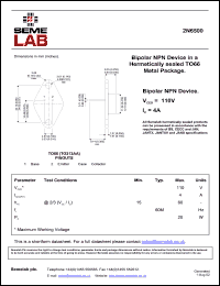 Click here to download 2N6500 Datasheet