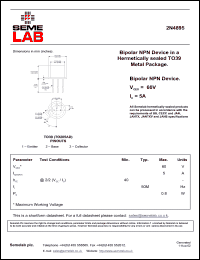 Click here to download 2N4895 Datasheet