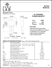 Click here to download 2N7224 Datasheet