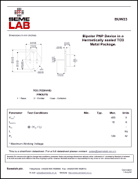 Click here to download BUW23 Datasheet