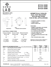 Click here to download BYV34300M Datasheet