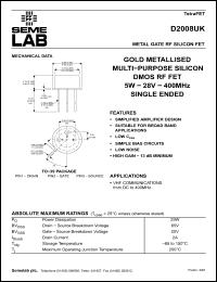 Click here to download D2008 Datasheet