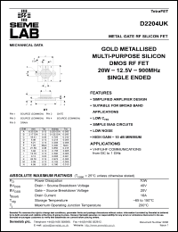 Click here to download D2204 Datasheet