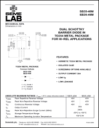 Click here to download SB35-40 Datasheet