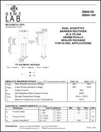 Click here to download SB60-100 Datasheet