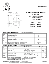 Click here to download SML5020BN Datasheet