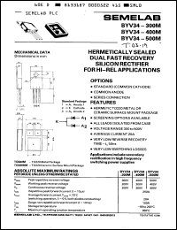 Click here to download BYV34-400ASM Datasheet