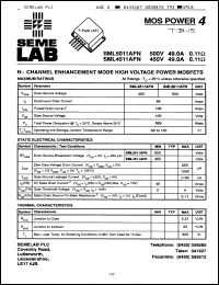 Click here to download SML5011AFN Datasheet